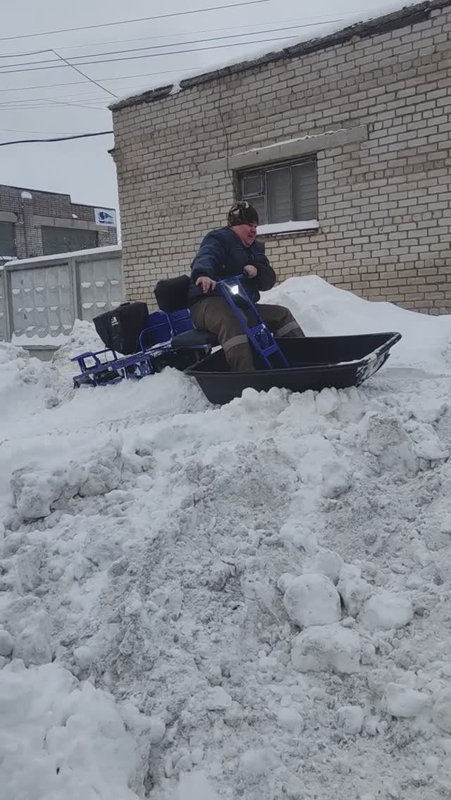 Мотобуксировщик Альбатрос-XLV9