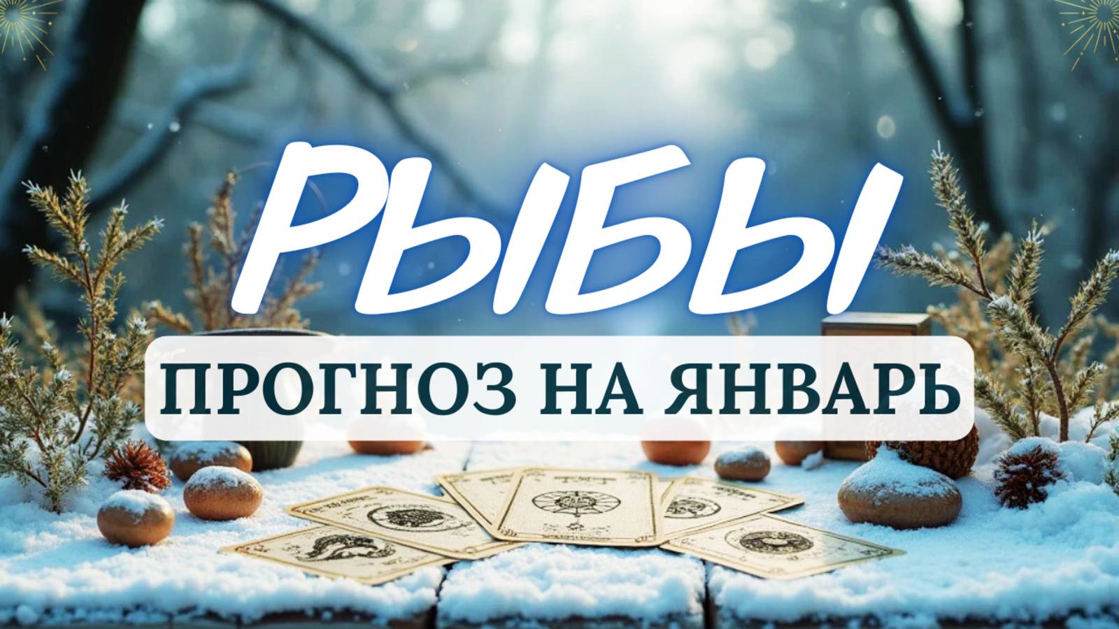 РЫБЫ ♓️ ВСЁ БУДЕТ ТАК, КАК И ДОЛЖНО БЫТЬ...♓️ ПРОГНОЗ НА ЯНВАРЬ