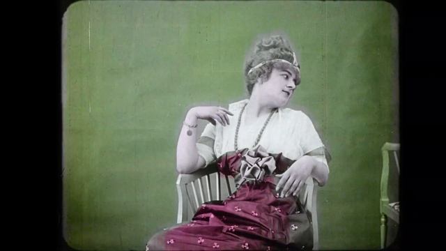 Киноплёнка Pathe о моде, раскрашенная вручную (1904 год)
