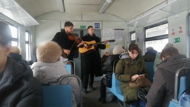 Музыка электричек. 19янв.2025г. Санкт-Петербург - Финляндский вокзал.