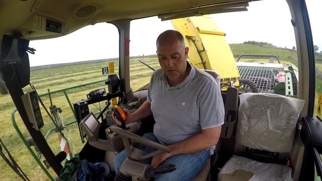 Driving A John Deere 8300 Forager