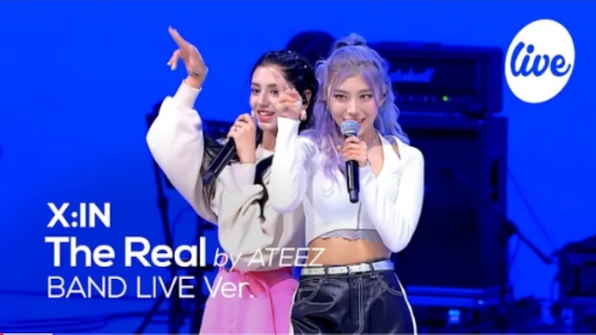 X:IN "The Real" (By ATEEZ) Band Live