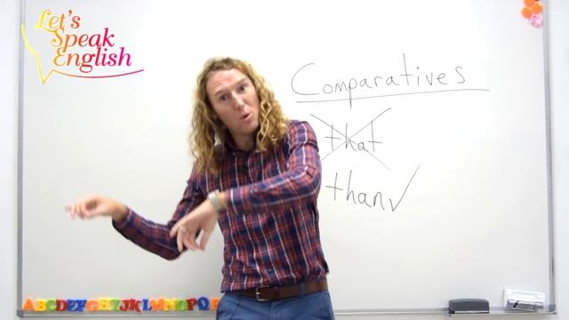 Comparativos en inglés
