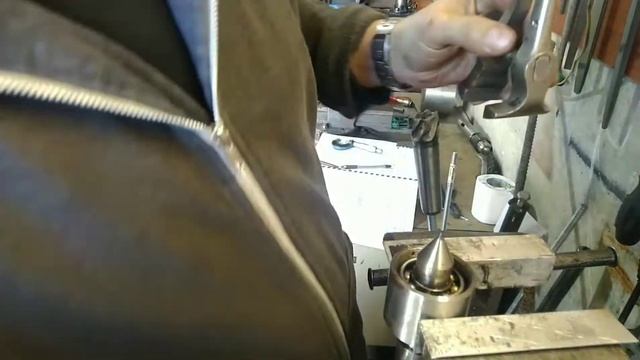 Расконсервирование советского подвижного центра на 3-й конус Морзе.
