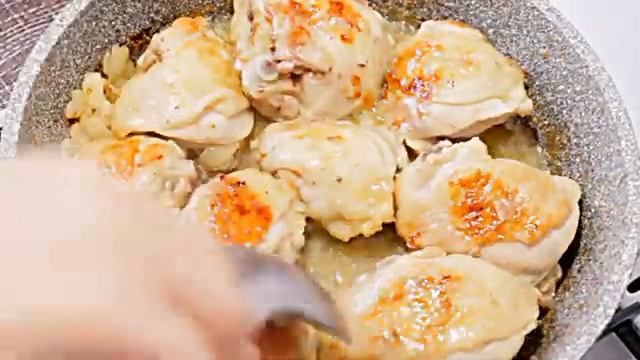 Куриное фрикасе с уксусом и зеленью пошаговый рецепт