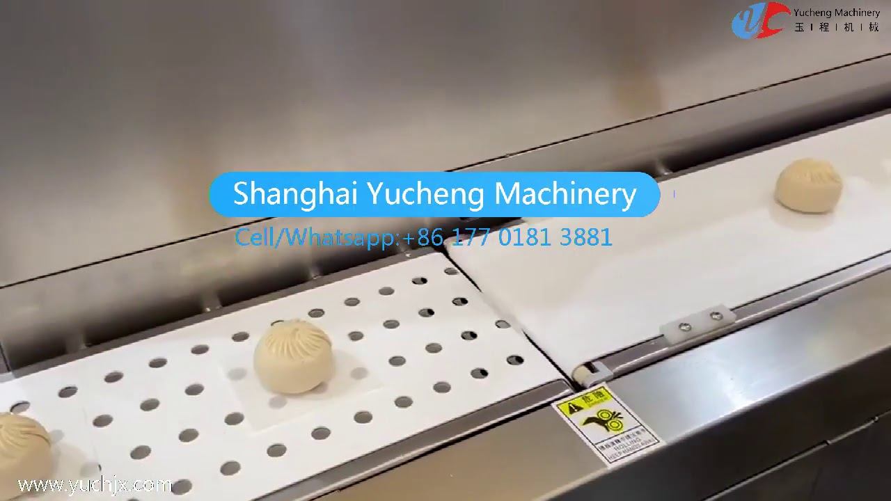 YC-868 Steamed Bun Momo Dimsum Siopao Baozi with Hand imitation and Paper Production line