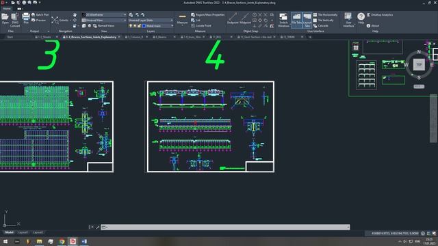 Проект здания в AutoCAD с пояснительной и расчётами для среднесортного стана для производства