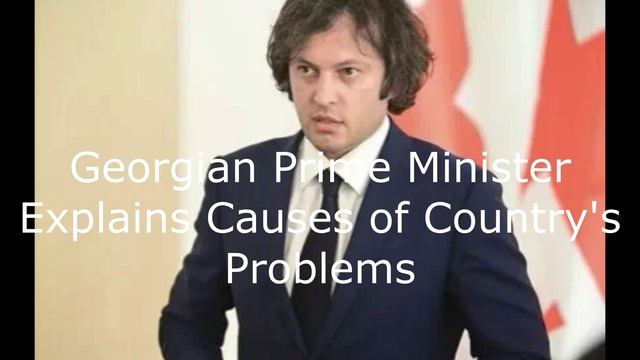 Georgian Prime Minister Explains Causes of Country's Problems