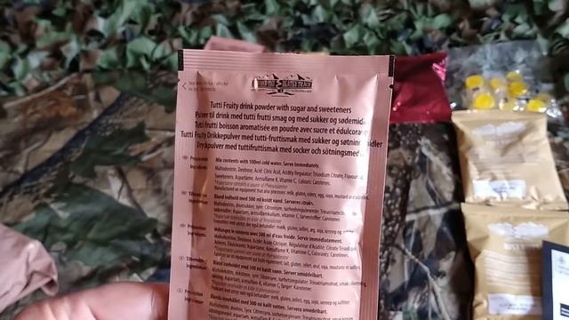 UK 24HR RATION PACK, MENU 10