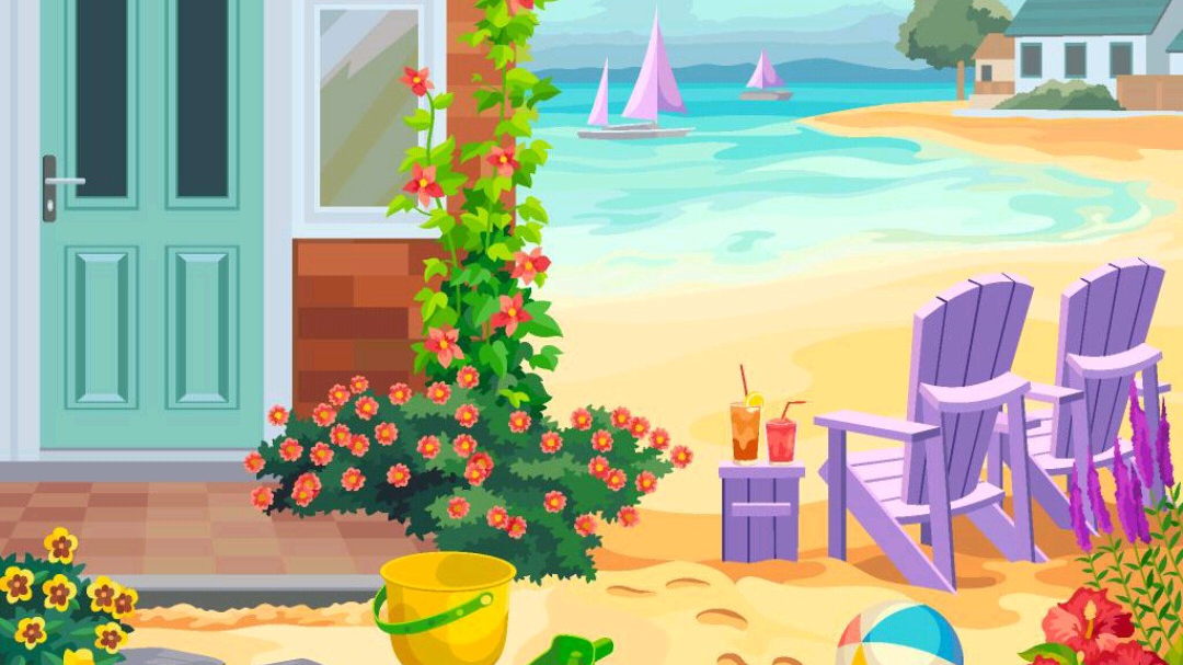 💃🌈 Танец красок 🏖️ Пляж 🧩 2162 элемента  ⏳ за 57 мин
