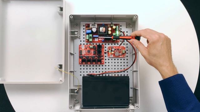 Buforowy switch PoE w obudowie zewnętrznej -  ATTE IPUPS‑5‑11‑XL2 | Kup na www.sklep-ecsystem.pl