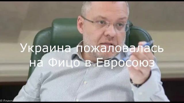 Украина пожаловалась на Фицо в Евросоюз