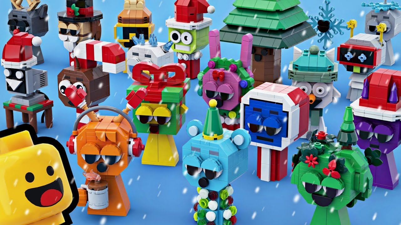 Новогодний МОД НА СПРУНКИ ИЗ ЛЕГО