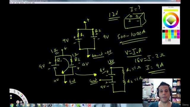 07. PCB Series and Parallel Batteries and Circuit Analysis Teaser