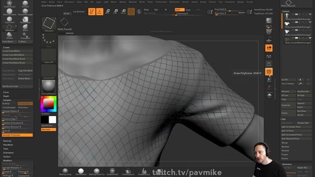 030 ZBrush Fishnets (720p)