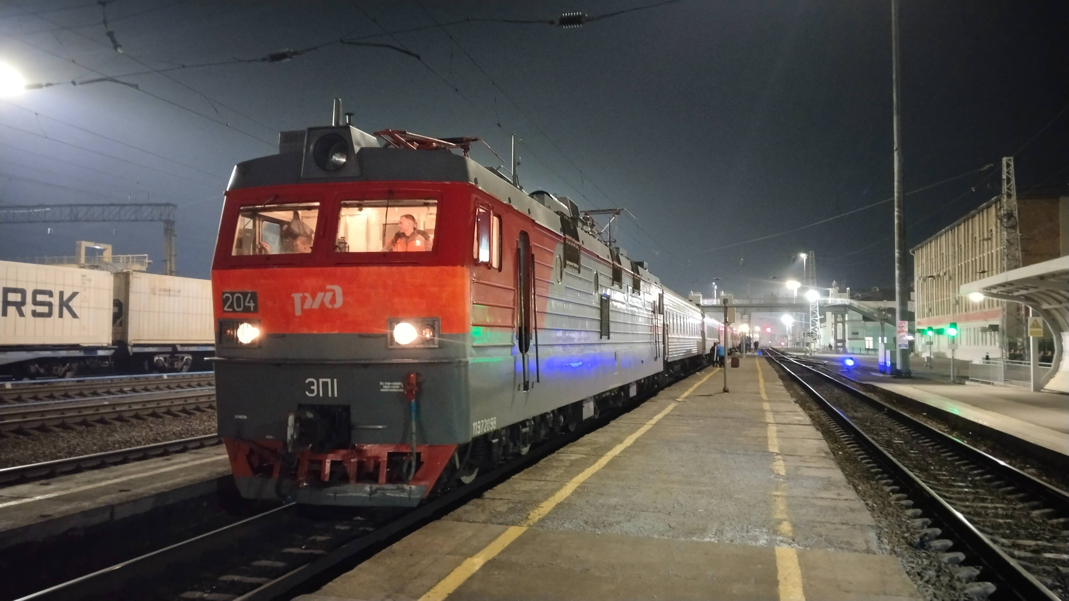 Фирменный поезд "Океан" №005Э | Владивосток - Хабаровск