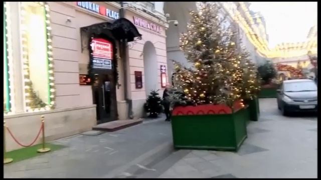 МОСКВА, Новый Год: Столешников, Тверская, Новая, Лубянская и Рождественка
