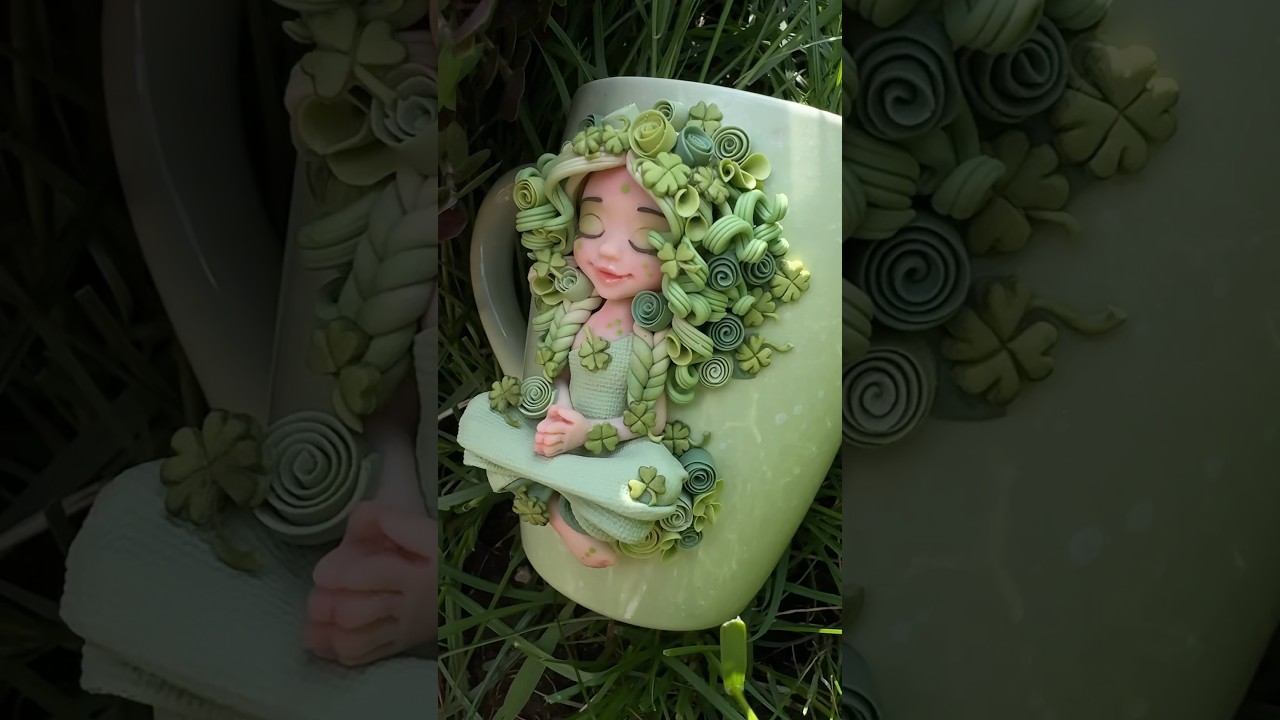 Кукла из полимерной глины
