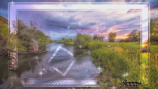 🌹🌹🌹 КРАЙ ТЫ МОЙ ЛЮБИМЫЙ, КРАЙ ТОПОЛЕЙ, ШУМ У РЕКИ !