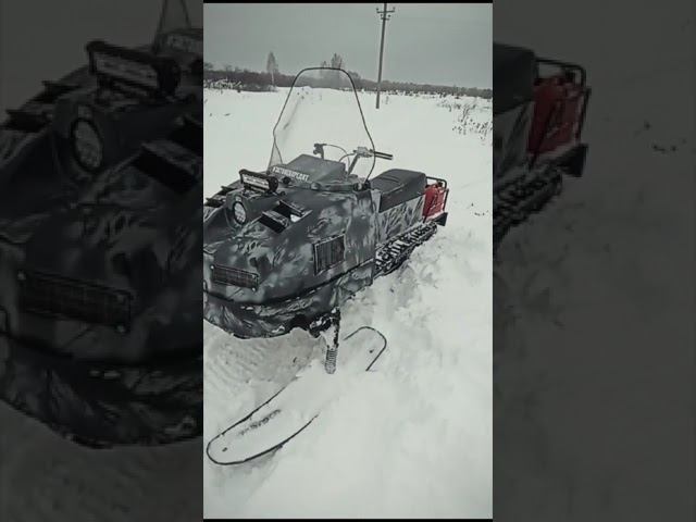 самодельный снегоход