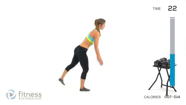 Cardio Warm Up Butt and Thigh Workout - Warm Up Workout with Lower Body Exercises