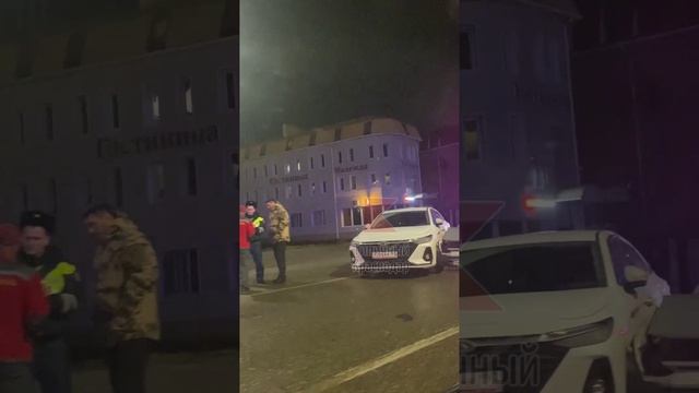 ДТП на ул. Уральской в Краснодаре.