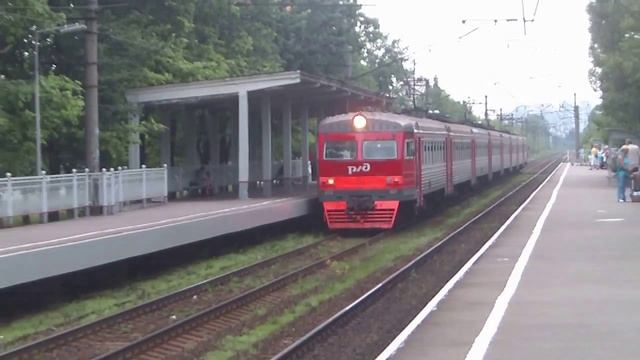 ЭТ2-027 - Прибытие на станцию Ручьи