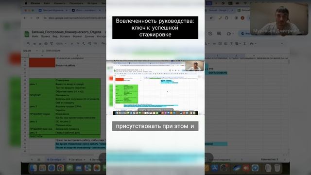 Вовлечённость руководства ключ к успешной стажиров