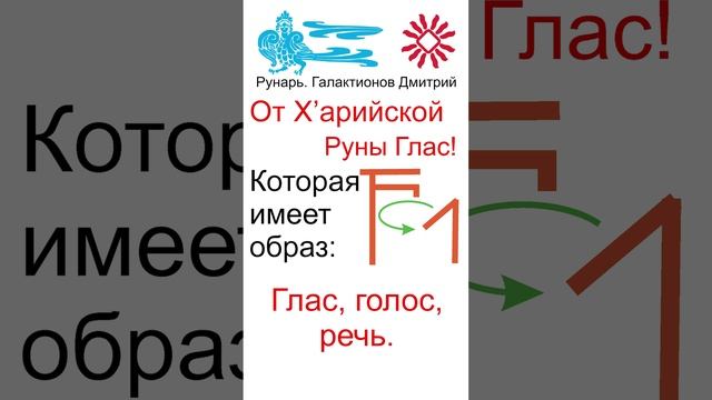 Еврейская Буква Гимел, рождена от Рун Глас и Го #Рунарь #АрабскаяАзбука #Руны #ГалактионовДмитрий