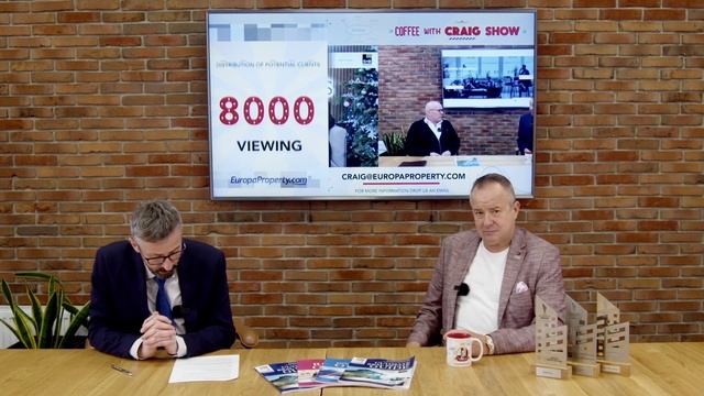 Coffee with Craig Show daily CRE news covering the CEE region Tuesday, June 28 with Winston Norman