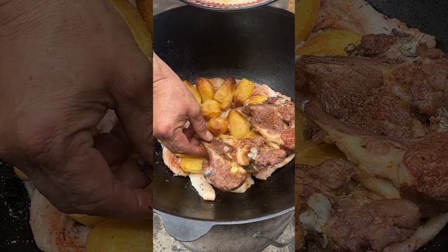 Настоящий КАЗАН КЕБАБ / HAQIQIY QOZON KABOB TAYYORLASH / УЗБЕКСИЙ ЧАЙХАНА КАЗАН КЕБАБ