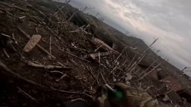Штурм позиций противника от первого лица. Запорожское направление.