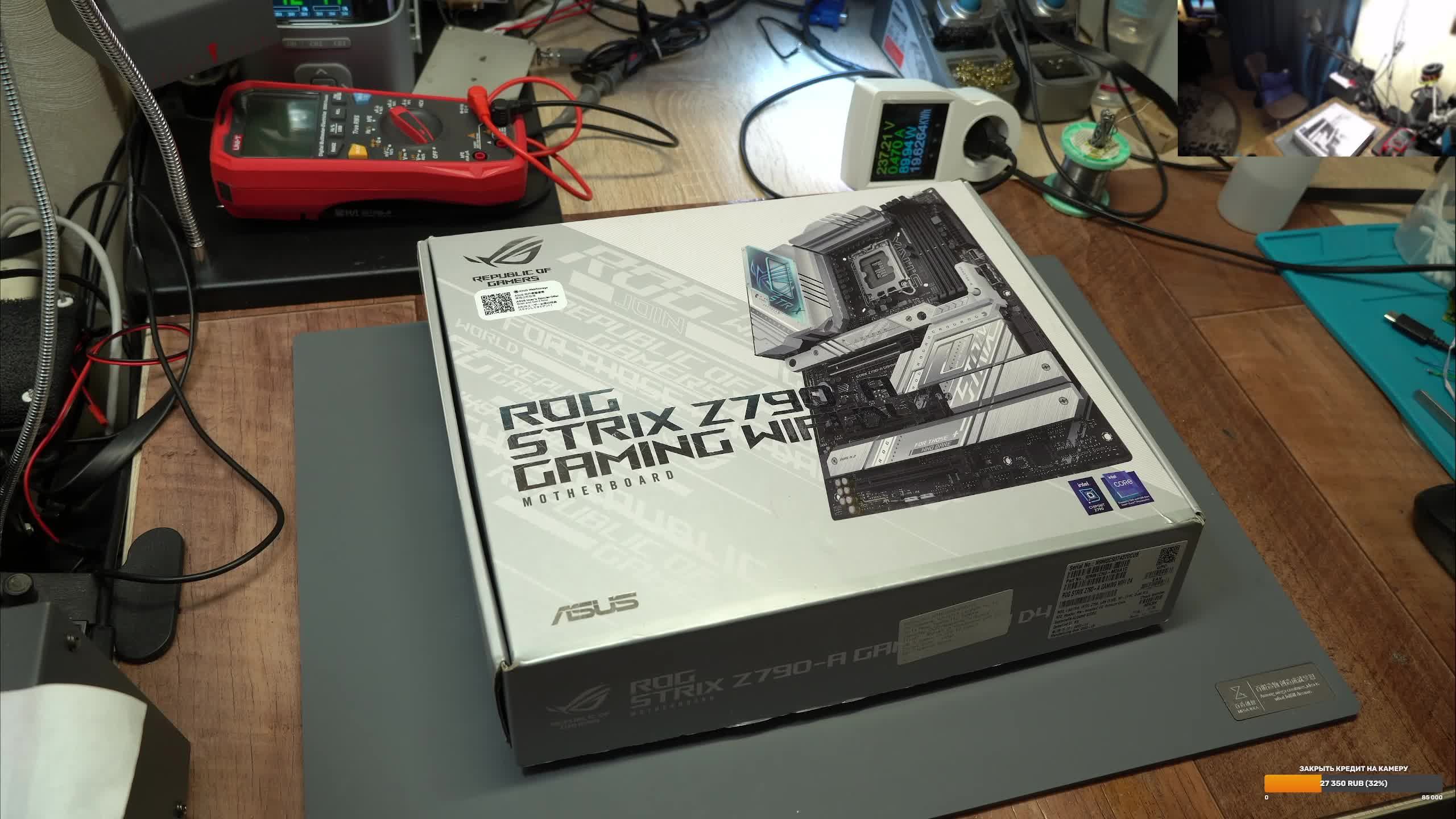 Asus ROG STRIX Z790 A-Gaming d4 в связке с 14900kf перестало включаться. Твич, ВК, RUTUBE, VK PL