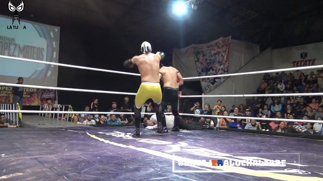 Principe Centaruro, Lobo Xtreme y Tigre Americano Vs Aztec Boy, Sparta e Hijo de Sparta.