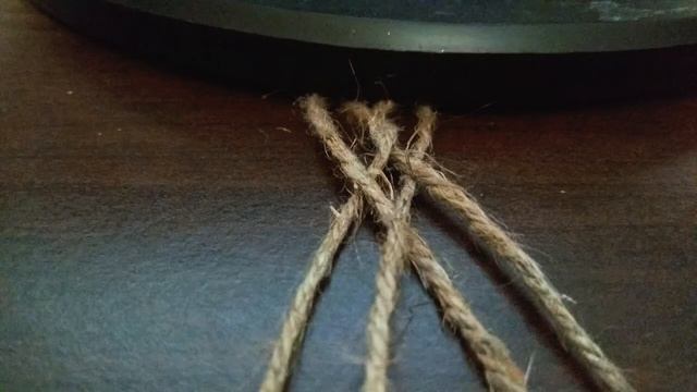 ПЛЕТЕНИЕ веревки ИЗ 4 НИТЕЙ / КАК СПЛЕСТИ верёвку ИЗ ДЖУТА / Андрей ЛИМОН Швецов