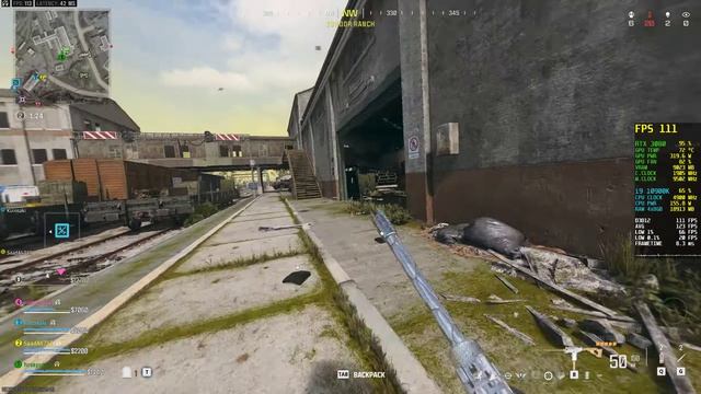 Call of Duty: Warzone 3 Resurgence Quads - RTX 3080 10GB | 1440p Ultra Settings
