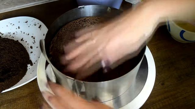 Chocolate Coffee Caramel Cake