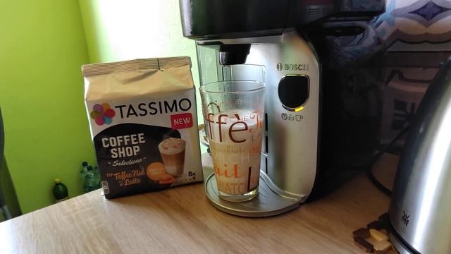 TASSIMO COFFEE SHOP  Selection" Coffee nut Latte"