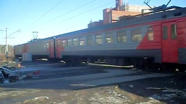 ЭР2К-043 - Прибытие на платформу Старая деревня