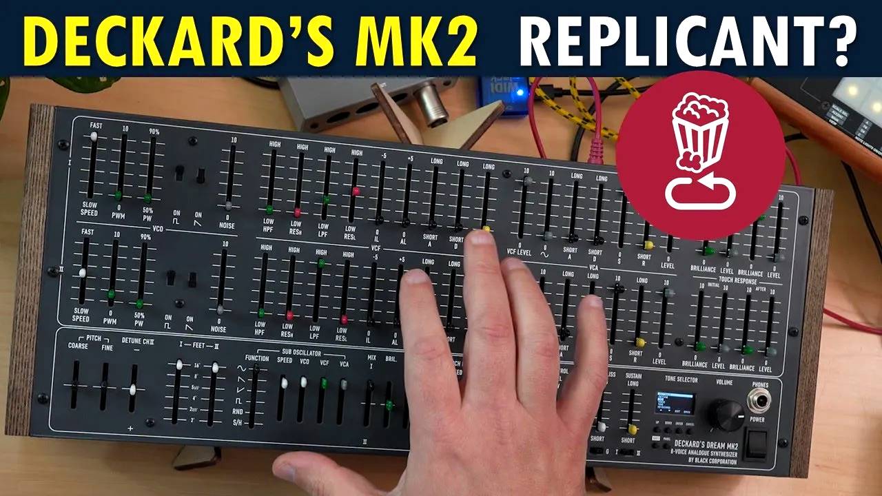 Black Corporation Deckard's Dream MK2: Is it Yamaha CS-80 Replicant?