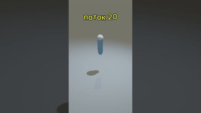 Fluid Simulation 20 vs 150 Resolution