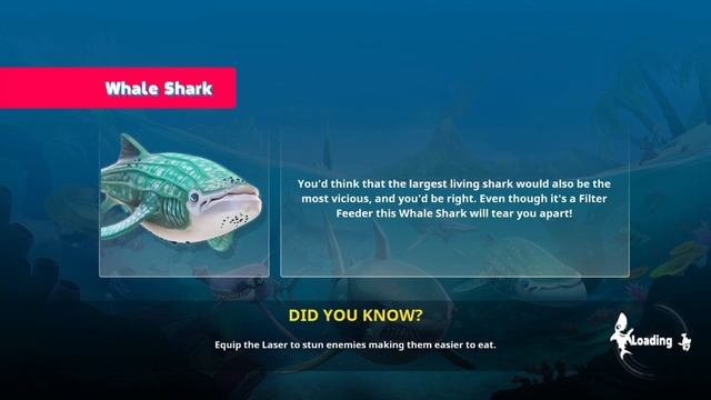 Hungry Shark World PS4 Pt13 Whale Shark|Message in a bottle, Map, unlocking Great White Shark