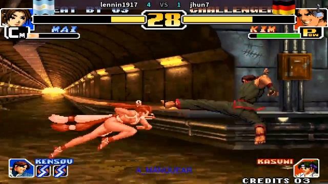 KOF 99 lennin1917 (Arg) vs jhun7 (Alem)