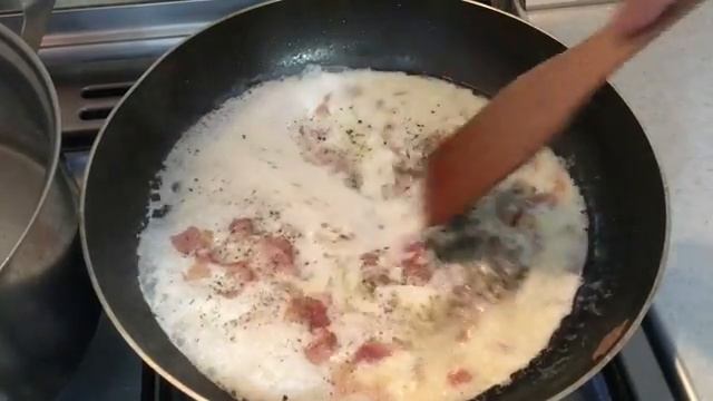 Паста карбонара «Pasta alla carbonara» пошаговый рецепт