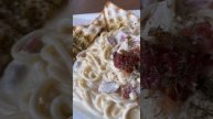 Creamy carbonara#shorts