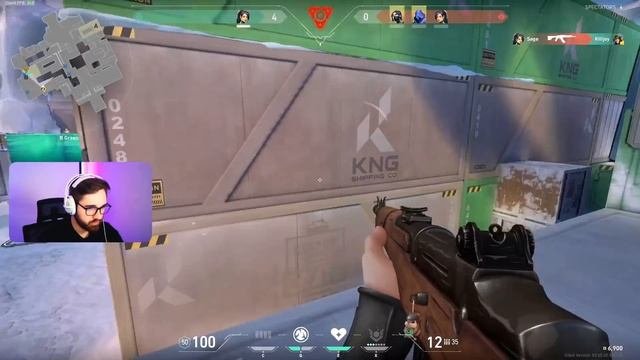 Sage Goes To War On Valorant! (*NEW* Infantry Collection)