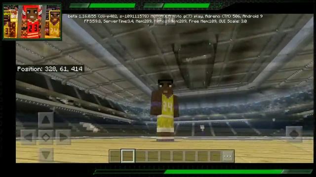 NBA Legends Minecraft Skinpack Showcase