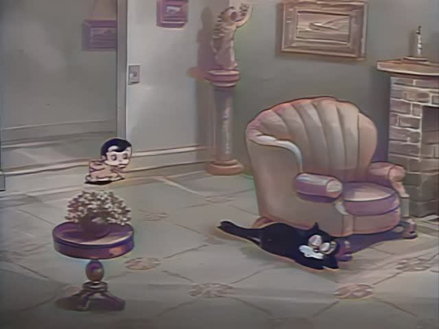 Мультфильмы мультики Betty Boop in Color - Baby Be Good 1935 раскрашенный классический мультфильм.