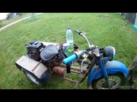 Мотоцик из мотоблока.Зверь машина.
