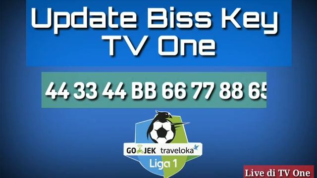 Persela Lamongan vs Sriwijaya Fc | Biss key Tv one 2017 Liga 1 Hari ini